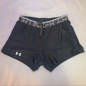 under armor track shorts